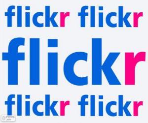 пазл Логотип Flickr